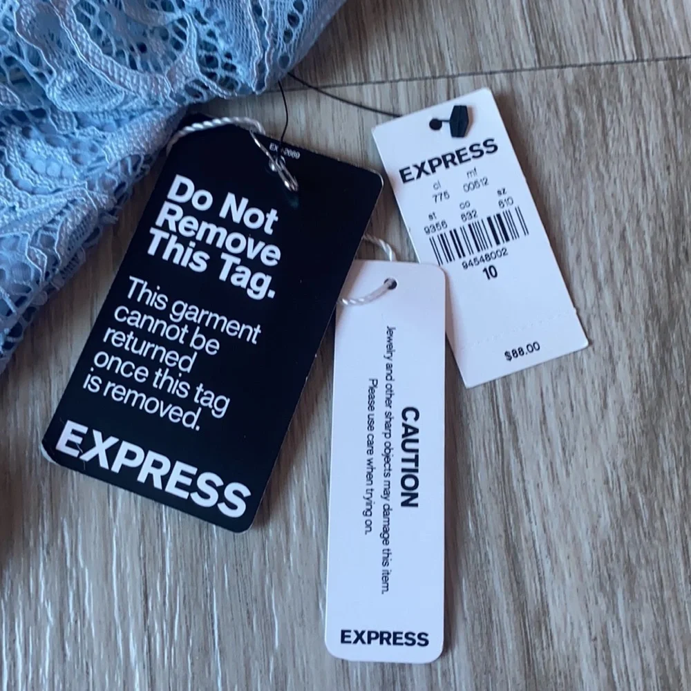 Express mock neck sheath dress - Picture 5 of 6